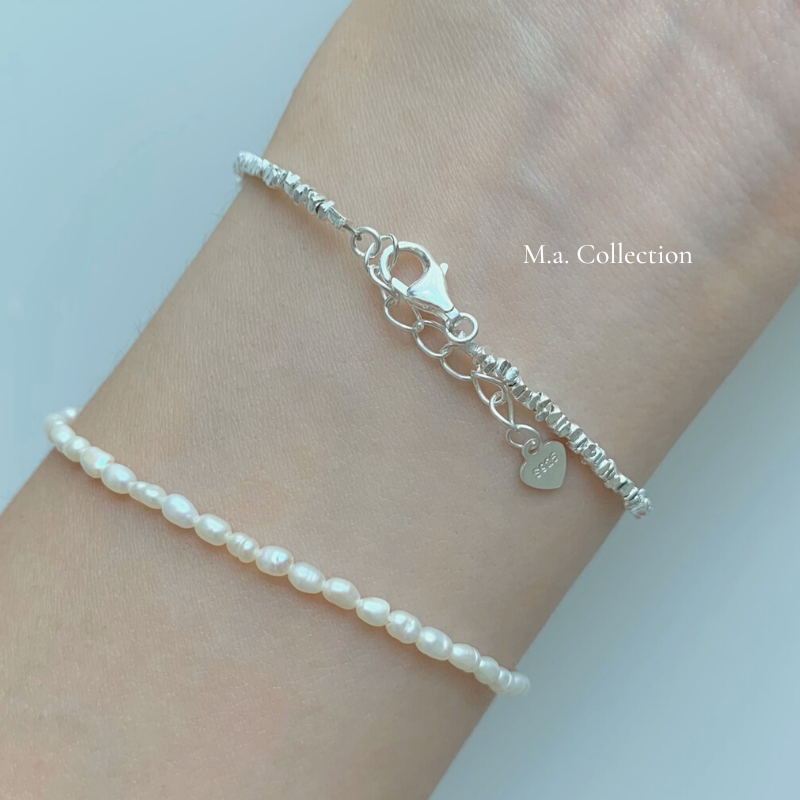 Juvenile Broken Silver 925 Silver Bracelet