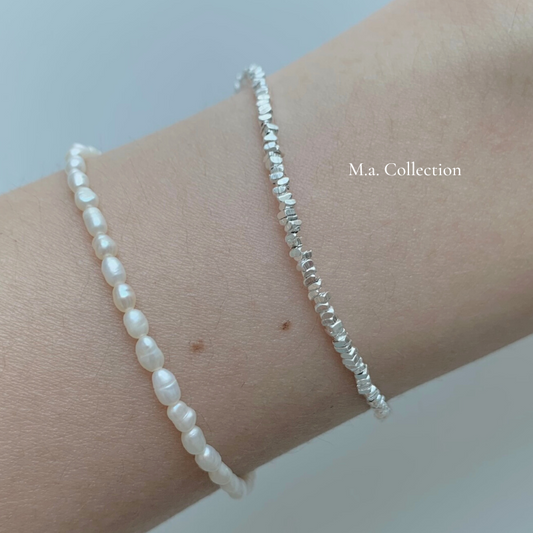 Juvenile Broken Silver 925 Silver Bracelet