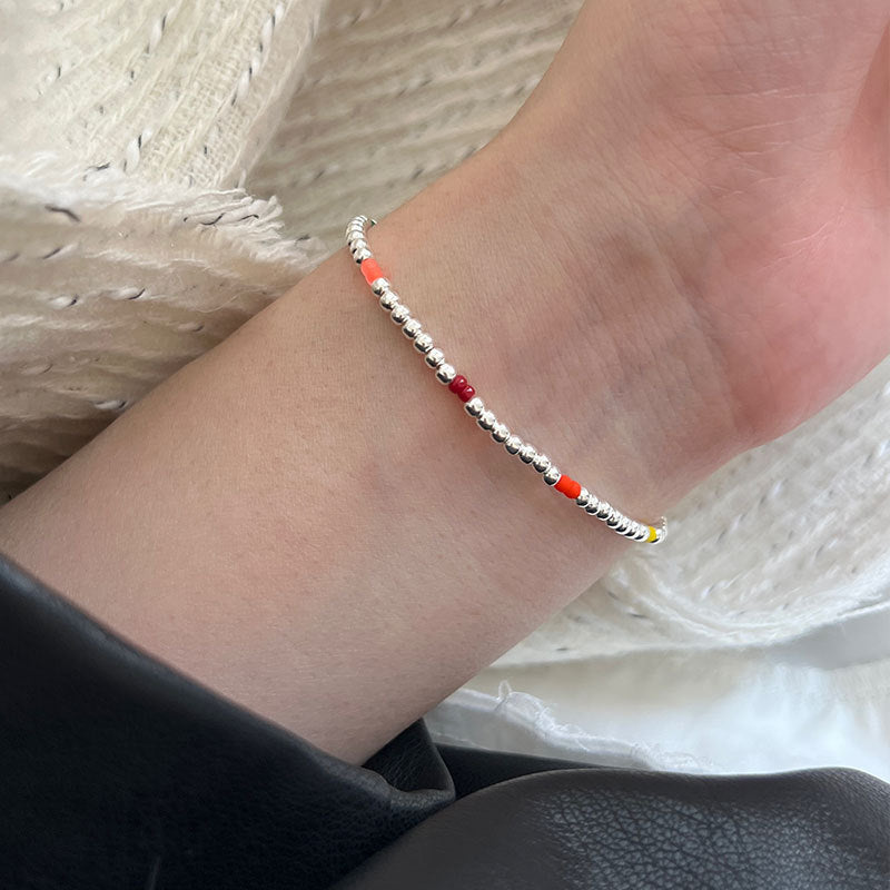 Colorful 925 Silver Bracelet