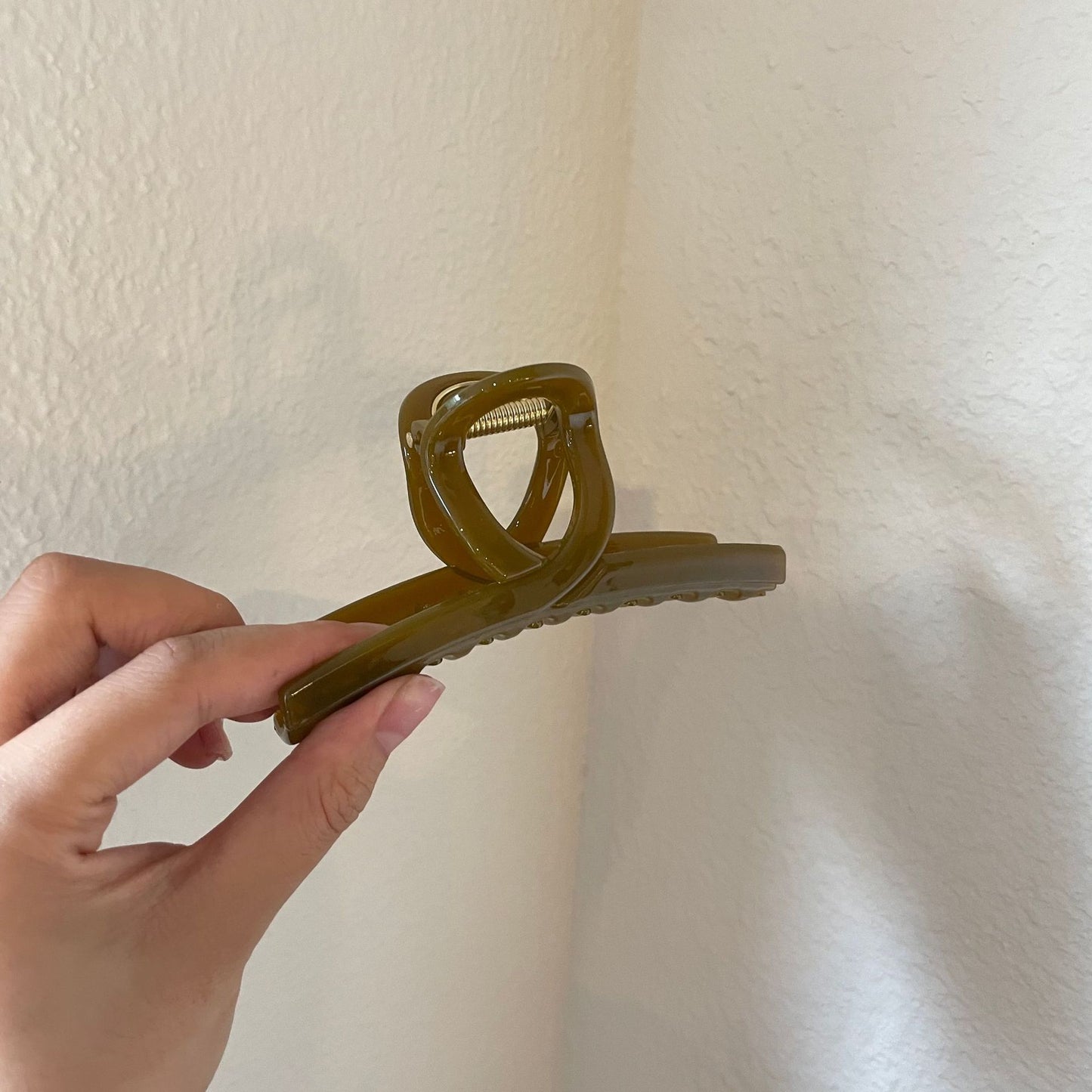 果凍多色大髮夾