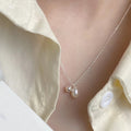 Pearl Ball 925 Silver Necklace