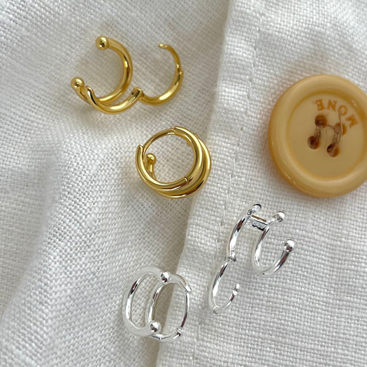 Hoop 925 Silver Earrings