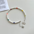 Colorful 925 Silver Bracelet