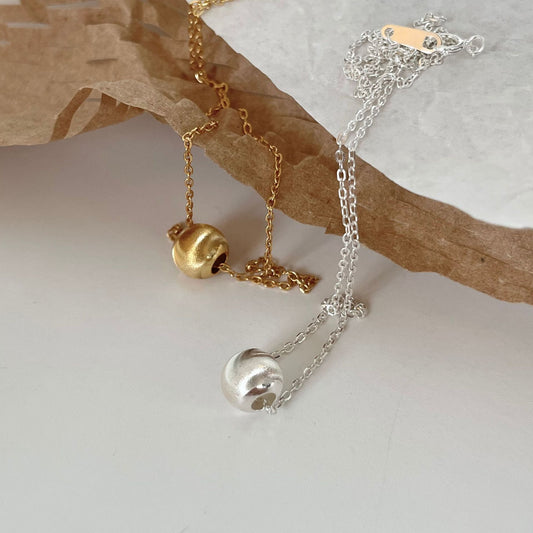 Small Ball 925 Silver Necklace